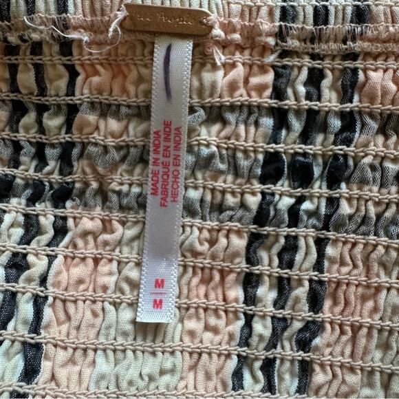 Free People Bridget Plaid Cut Out Mini Dress - Picture 6 of 6